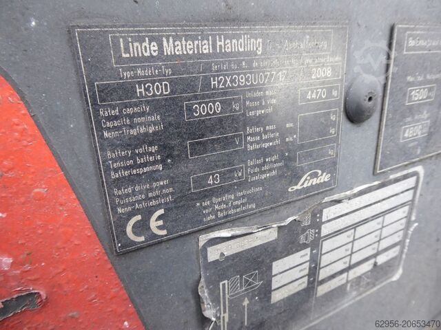 Diesel Forklift Linde H30D-02