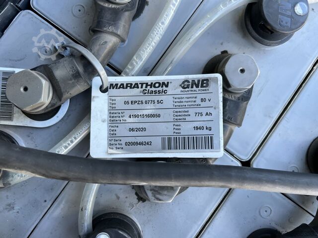 Electric 4-wheel forklift Toyota 8 FBMT 35