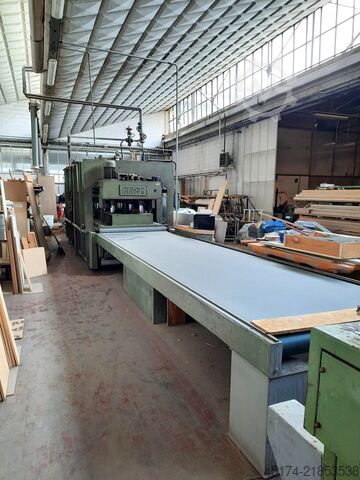 Continuous-cycle hot-pressing line COLOMBO R PCA.S