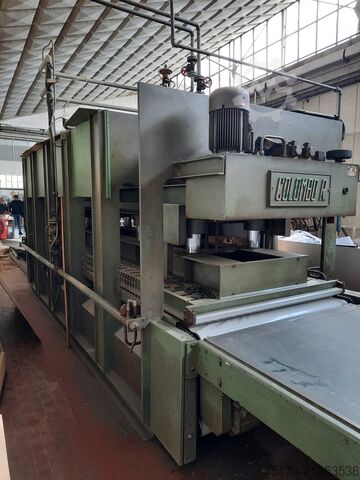Continuous-cycle hot-pressing line COLOMBO R PCA.S