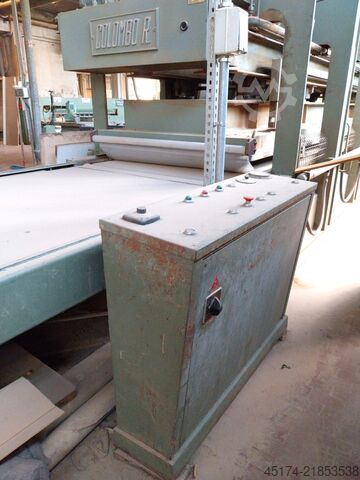 Continuous-cycle hot-pressing line COLOMBO R PCA.S