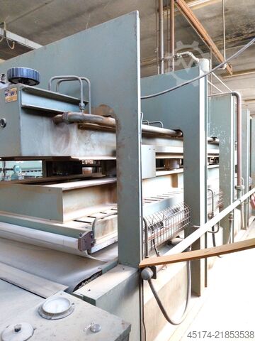 Continuous-cycle hot-pressing line COLOMBO R PCA.S