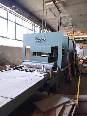 Continuous-cycle hot-pressing line COLOMBO R PCA.S