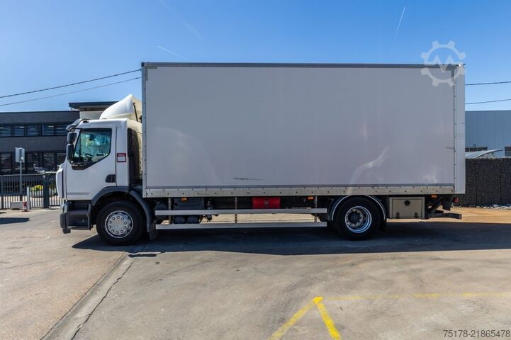 Box body RENAULT D19 320 DXI + DHOLLANDIA