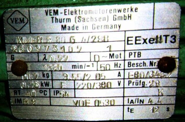 Axial Ventilator Knüppel EExellT3