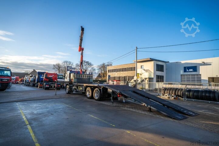 Bergungsfahrzeug VOLVO FM 300-6x2+FASSI 19t/m + 2EXT