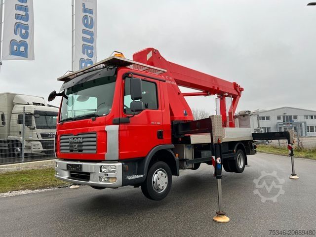 Arbeitsbühne MAN7.180/PalfingerWT270/27m/1.000Volt/TopZustand