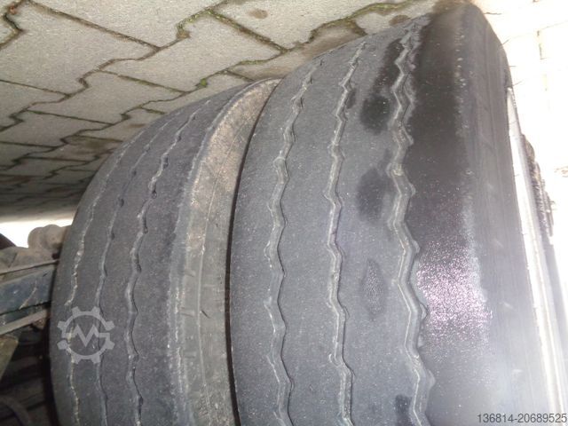 Low loader semitrailer FAYMONVILLE S43 Seilwinde hydr. Plateau Lenkachse 49,5 To