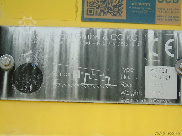 Lifting platform Mercedes-Benz Actros 1931 + 43 METER + WUMAG SYSTEM