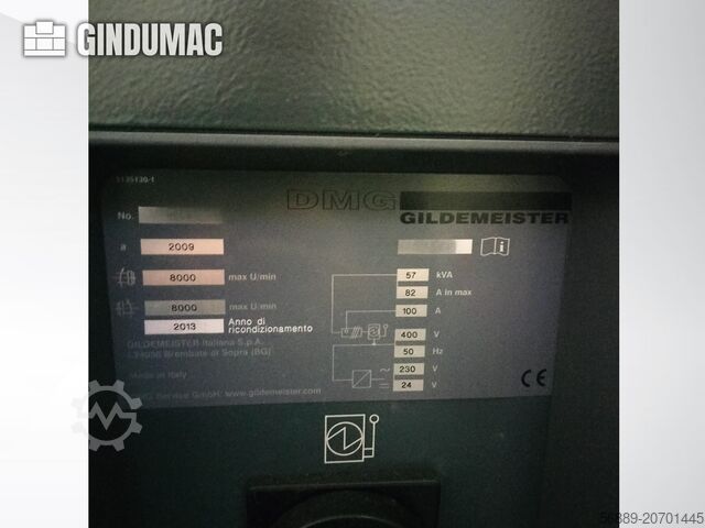 Horizontal Turning Machine Gildemeister SPEED 32/10 linear