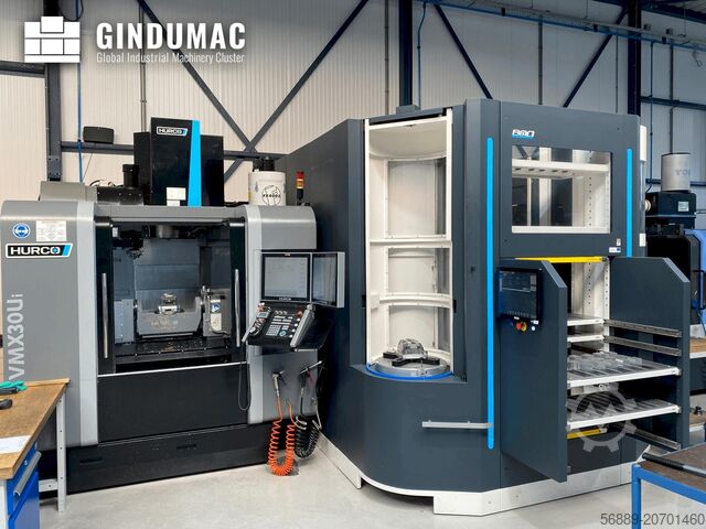 Vertical Machining Centre Hurco VMX30Ui + BMO Automation Titanium 50