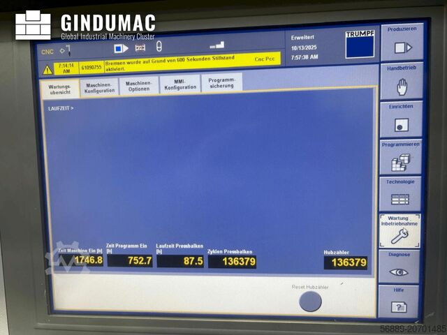 Abkantpresse TRUMPF TruBend 7036