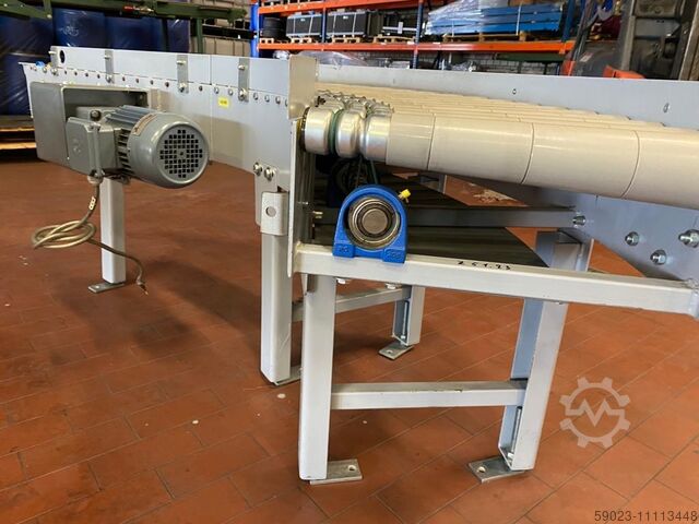 Discharger/ infeed/ roller conveyor Budde Rollen motorisiert