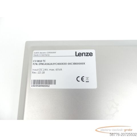 Component Lenze SDI CS 5810 TC Command Station SN:150356940002 - ! -