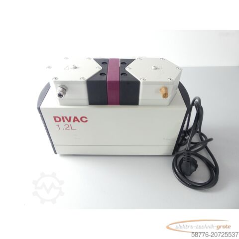 Komponente Leybold DIVAC 1.2L 200V~ Membranpumpe SN: 10031461