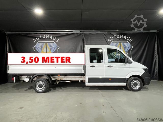 Pick-up van VW CRAFTER PRITSCHE DoKa AHK NAVI KLIMA KAMERA
