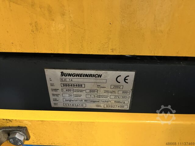 Lifting ant high lift truck Jungheinrich EJC 14