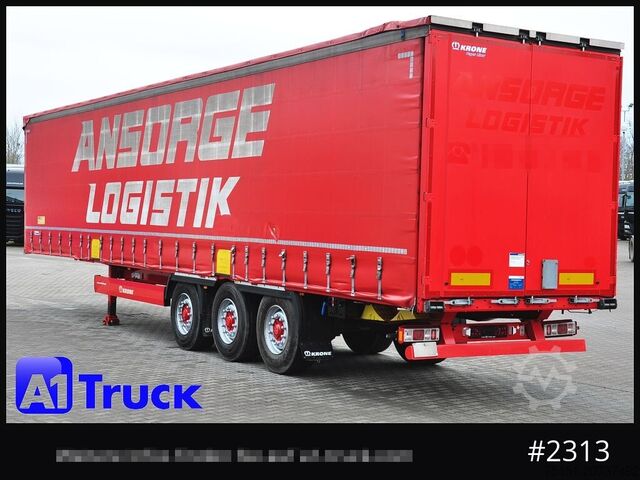Open semitrailer with tarp KRONE SD Tautliner, Joloda, Paper, guter Zustand, 1 Vorbesitzer
