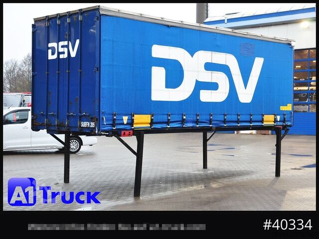 Wechselbrücke mit Pritsche & Plane KRONE 7.45 BDF Wechselbrücke, Schiebeplane