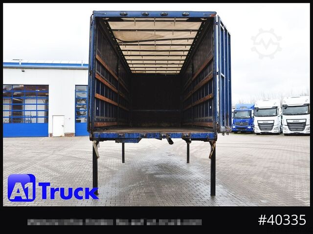 Wechselbrücke mit Pritsche & Plane KRONE 7.45 BDF Wechselbrücke, Schiebeplane