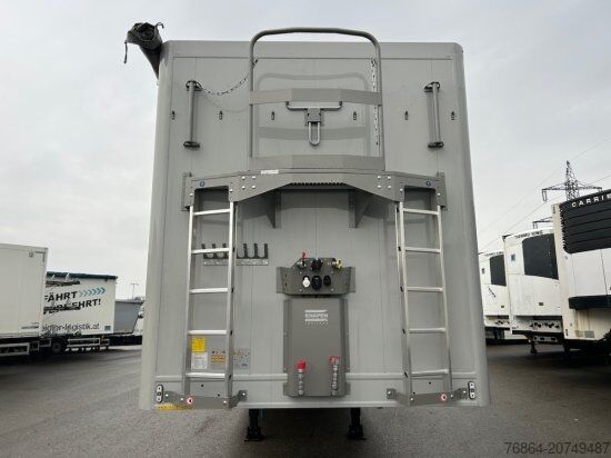 Walking floor semitrailer KNAPEN K200/KT01, 10 MM BODEN, ALU-CHASSI,  ALU-FELGEN, 1-A LIFTACHSEN, ROLLPLANE, BODENSCHUTZPLANE