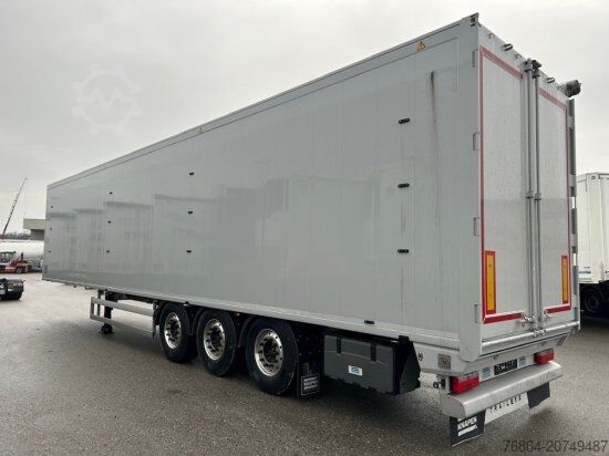 Walking floor semitrailer KNAPEN K200/KT01, 10 MM BODEN, ALU-CHASSI,  ALU-FELGEN, 1-A LIFTACHSEN, ROLLPLANE, BODENSCHUTZPLANE