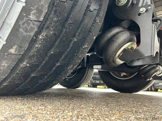 Walking floor semitrailer KNAPEN K200/KT01, 10 MM BODEN, ALU-CHASSI,  ALU-FELGEN, 1-A LIFTACHSEN, ROLLPLANE, BODENSCHUTZPLANE