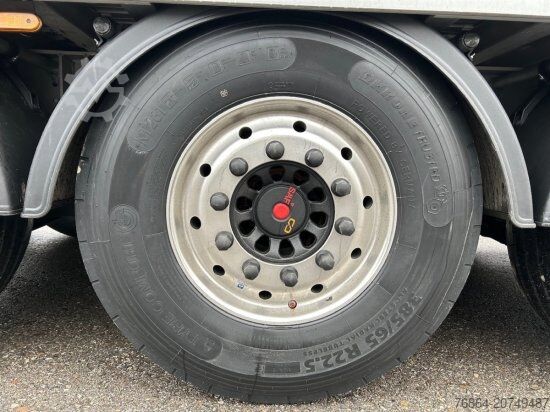 Walking floor semitrailer KNAPEN K200/KT01, 10 MM BODEN, ALU-CHASSI,  ALU-FELGEN, 1-A LIFTACHSEN, ROLLPLANE, BODENSCHUTZPLANE