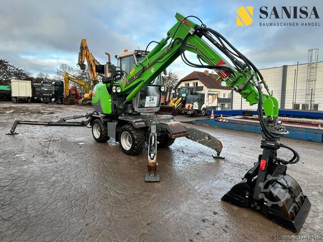 Mobilbagger Hansa Maschinenbau APZ531/SW/Friedhofsbagger/Allrad/TeleArm