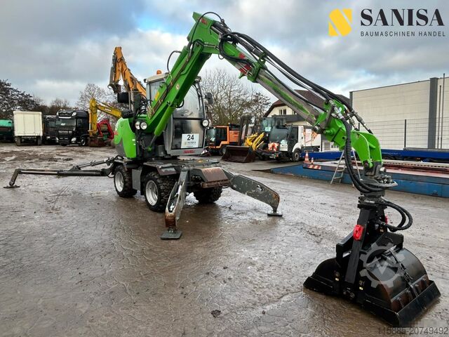 Mobilbagger Hansa Maschinenbau APZ531/SW/Friedhofsbagger/Allrad/TeleArm