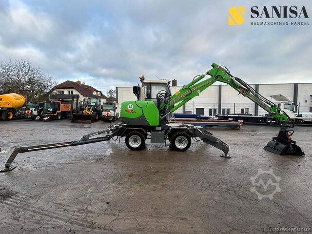 Mobilbagger Hansa Maschinenbau APZ531/SW/Friedhofsbagger/Allrad/TeleArm