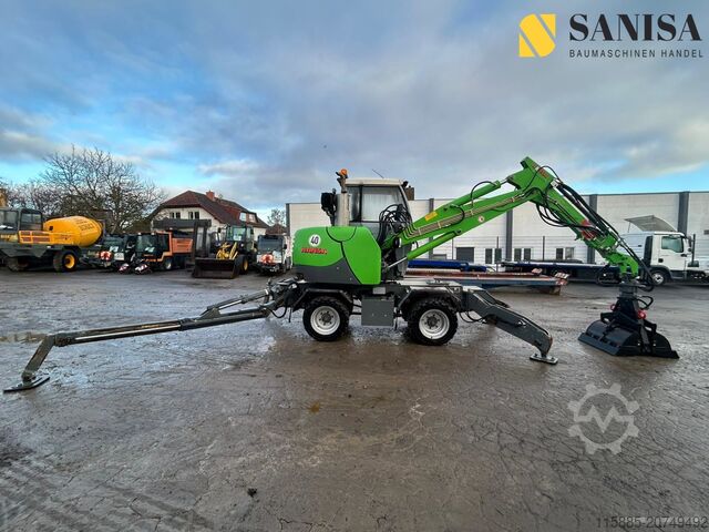 Mobilbagger Hansa Maschinenbau APZ531/SW/Friedhofsbagger/Allrad/TeleArm