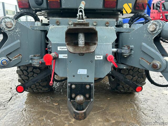 Mobilbagger Hansa Maschinenbau APZ531/SW/Friedhofsbagger/Allrad/TeleArm