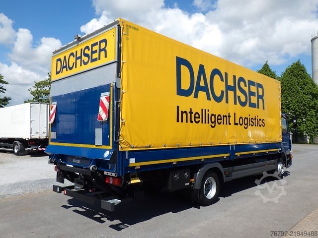 LKW mit Pritsche & Plane MERCEDES-BENZ 1223 L Atego 4/Pritsche 7,2m/LBW/AHK/Klima/98tkm