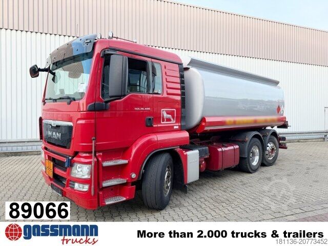 LKW mit Tankaufbau MAN TGS 26.400 6x2-4 LL, Lenk-/Lift, Navi, ADR,