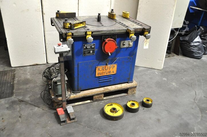 Abwickelhaspel und Querteilanlage Krupp rebar bending machine