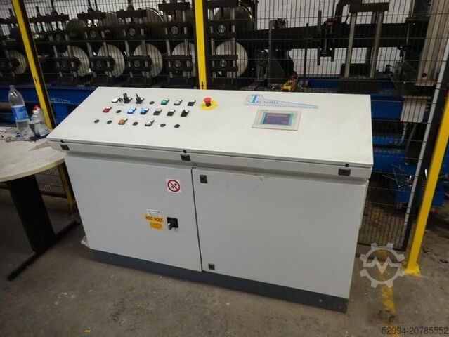 Abwickel- und/oder Rollformlinien Tecnoma rollforming for unique new gutter concept