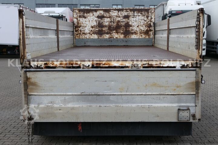 Anhänger mit offener Pritsche Samro Pritsche Bordwände Baustoffwagen