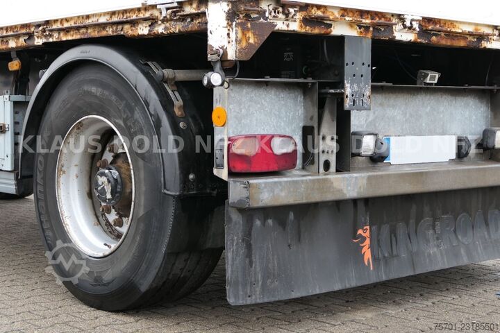 Anhänger mit offener Pritsche Samro Pritsche Bordwände Baustoffwagen
