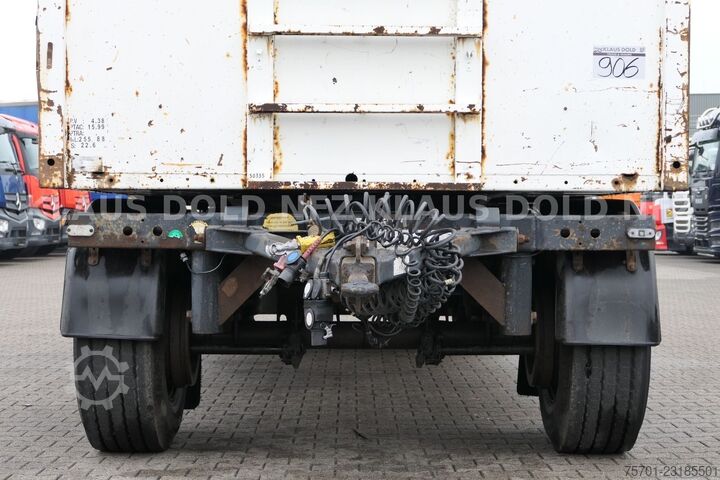 Anhänger mit offener Pritsche Samro Pritsche Bordwände Baustoffwagen