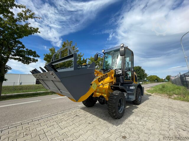 Radlader Knicklader Minilader Minischauf Gunter machine GG010