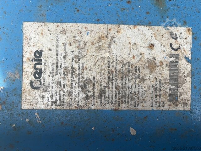 Scissor Lift Genie GS-2646