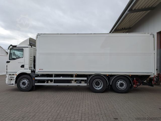 LKW mit Kofferaufbau MAN TGM 26.320 6x2/4 Getränkefahrzeug Wingliner LBW