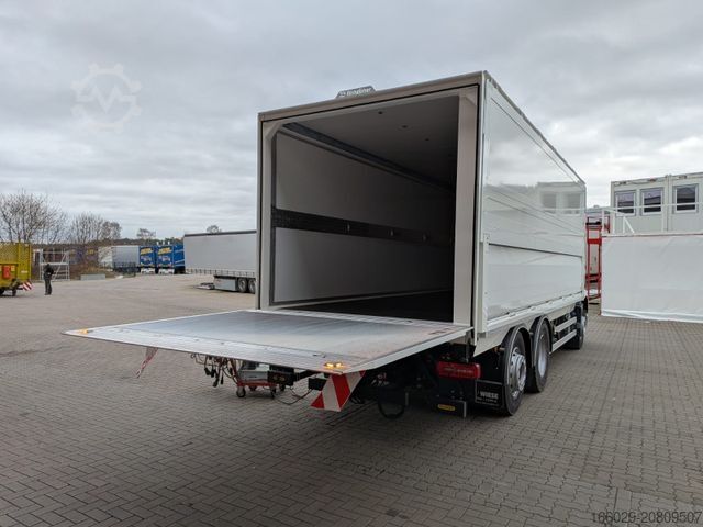 LKW mit Kofferaufbau MAN TGM 26.320 6x2/4 Getränkefahrzeug Wingliner LBW