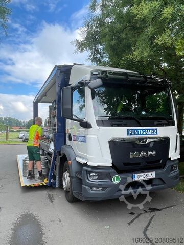 LKW mit Getränkeaufbau MAN TGM 26.320 6x2/4 Getränkefahrzeug Wingliner LBW