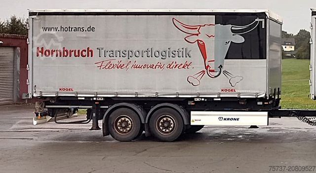 Anhänger mit Pritsche & Plane FLIEGL TPS 180