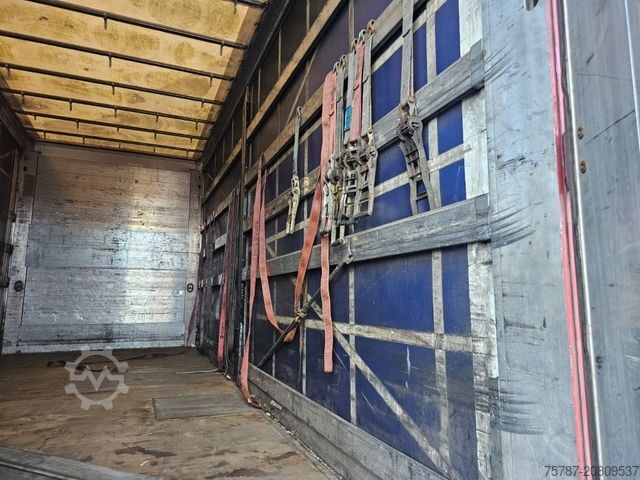 LKW mit Pritsche & Plane SCANIA G410 Volumen, Edscha, Hubdach+Tandemhänger