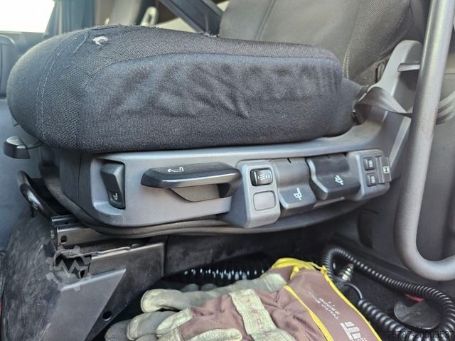 LKW mit Pritsche & Plane SCANIA G410 Volumen, Edscha, Hubdach+Tandemhänger