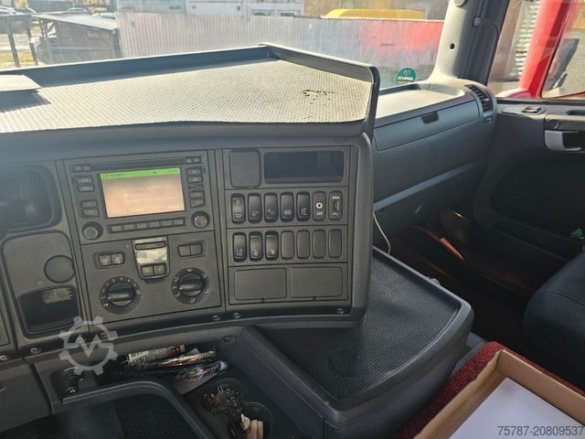 LKW mit Pritsche & Plane SCANIA G410 Volumen, Edscha, Hubdach+Tandemhänger