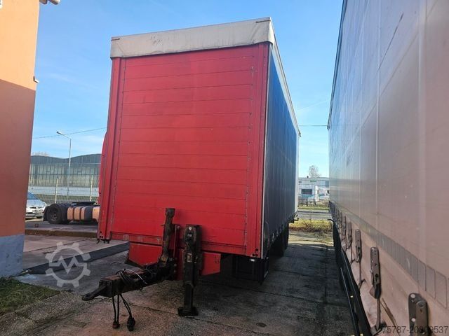 LKW mit Pritsche & Plane SCANIA G410 Volumen, Edscha, Hubdach+Tandemhänger